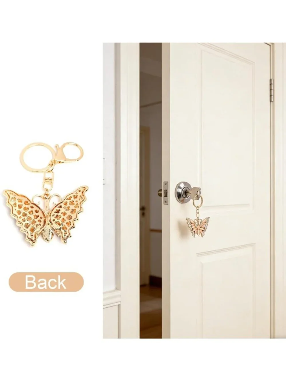 Vintage Car Keychain for Women & Girls | Cute Designer Charms for Purses